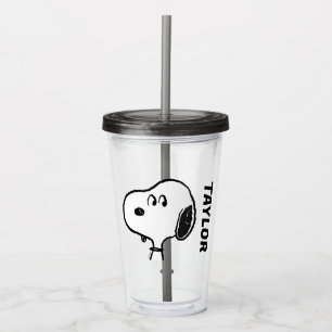 Jordnötter Snoopy-utseende Take Away Mugg