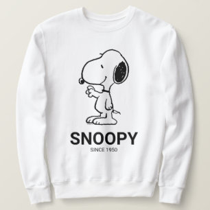 Jordnötter Snoopy Vågar Lång Ärmad Tröja