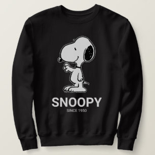 Jordnötter   Snoopy Vågar Lång Ärmad Tröja