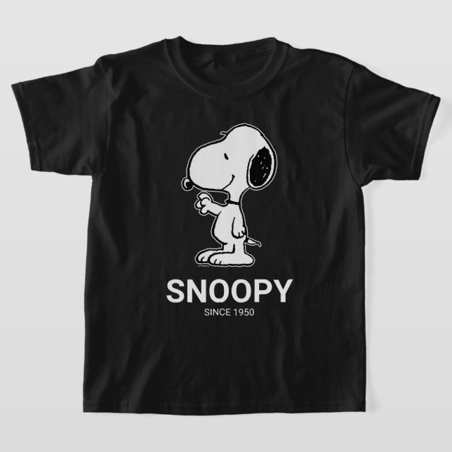 Jordnötter | Snoopy Vågar T Shirt (Laydown)
