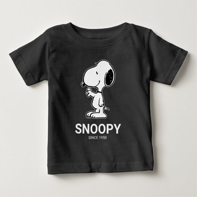 Jordnötter | Snoopy Vågar T Shirt (Framsida)