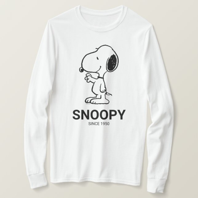 Jordnötter | Snoopy Vågar T Shirt (Design framsida)