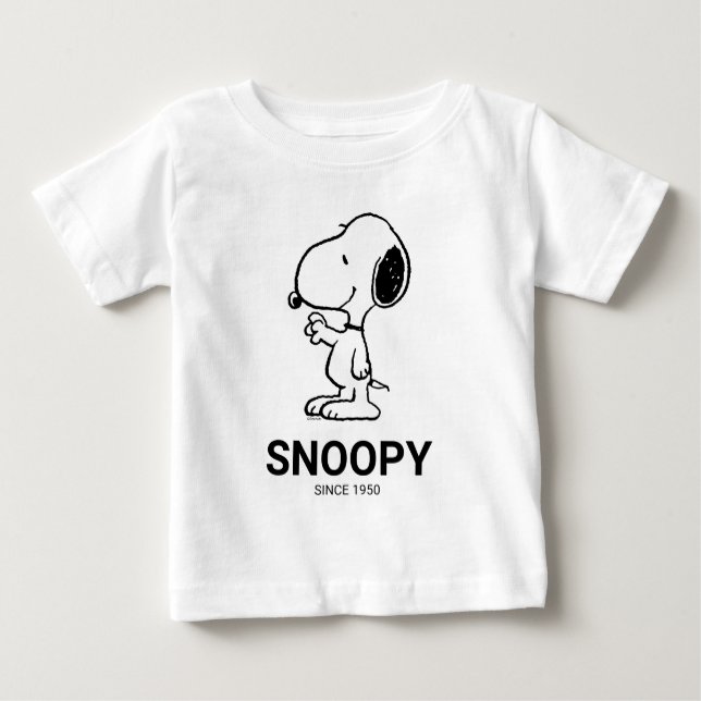 Jordnötter | Snoopy Vågar T Shirt (Framsida)