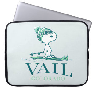 Jordnötter   Snoopy Vail Colorado Laptop Fodral