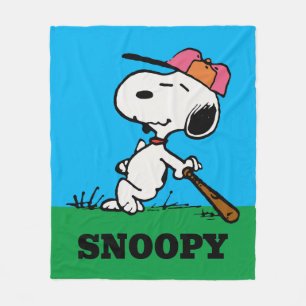 Jordnötter   Snoopy vid Fladdermus Fleecefilt