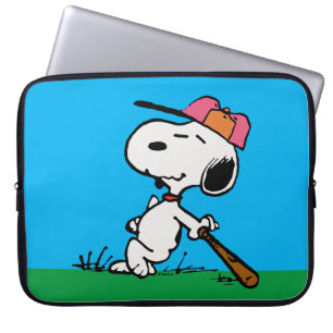 Jordnötter Snoopy vid Fladdermus Laptop Fodral