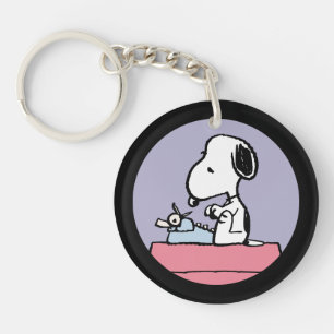 Jordnötter Snoopy vid Typewriter