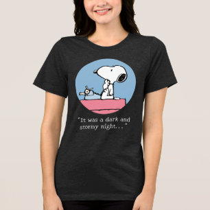 Jordnötter   Snoopy vid Typewriter T Shirt