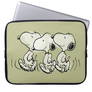 Jordnötter Snoopy Walking Tall Laptop Fodral