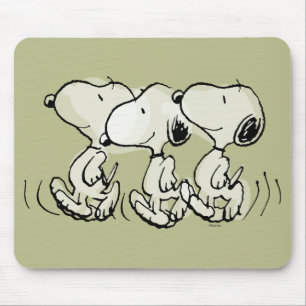 Jordnötter Snoopy Walking Tall Musmatta