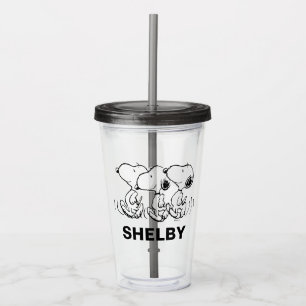 Jordnötter   Snoopy Walking Tall Take Away Mugg