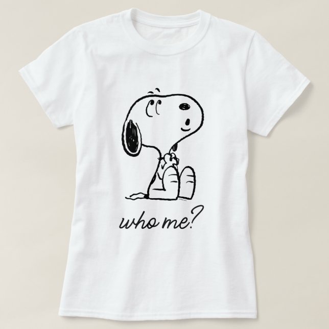 Jordnötter | Snoopy Whistle T Shirt (Design framsida)