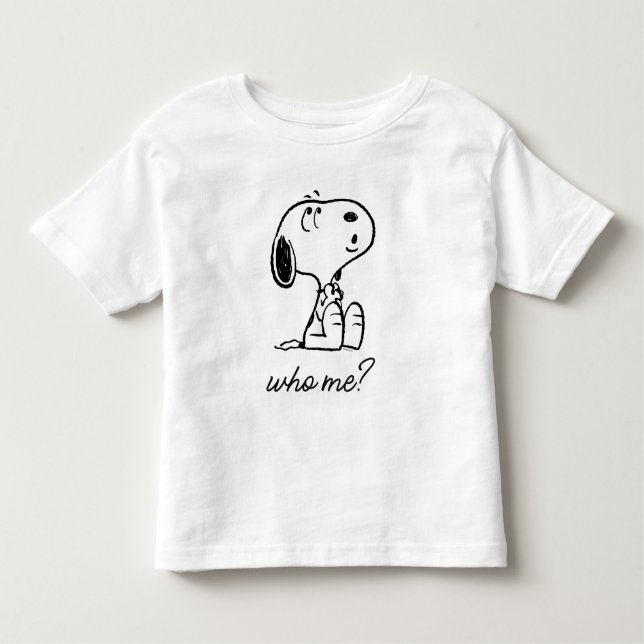 Jordnötter | Snoopy Whistle T Shirt (Framsida)