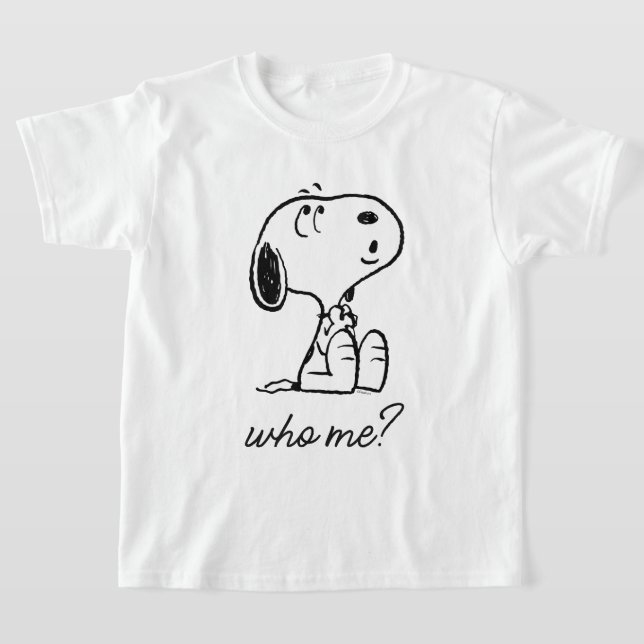 Jordnötter | Snoopy Whistle T Shirt (Laydown)