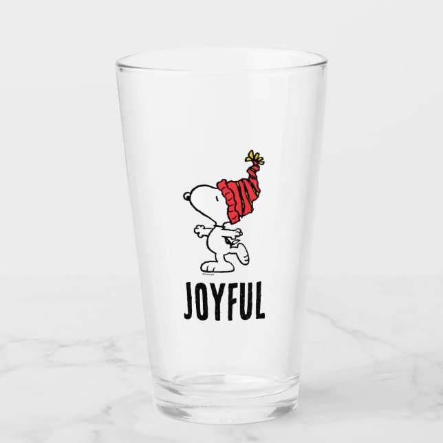 Jordnötter | Snoopy Winter Beanie Cap Glaskopp (Framsida)