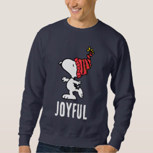 Jordnötter Snoopy Winter Beanie Cap Lång Ärmad Tröja