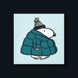 Jordnötter | Snoopy Winter Puffer Jacka Canvastryck<br><div class="desc">Kolla in den här roligtens jordnötsdesign med Snoopy.</div>
