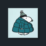 Jordnötter | Snoopy Winter Puffer Jacka Canvastryck<br><div class="desc">Kolla in den här roligtens jordnötsdesign med Snoopy.</div>