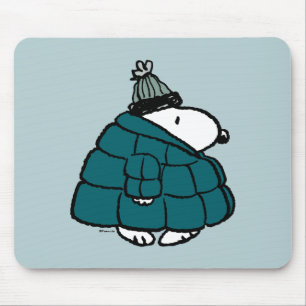 Jordnötter Snoopy Winter Puffer Jacka Musmatta