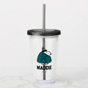 Jordnötter Snoopy Winter Puffer Jacka Take Away Mugg