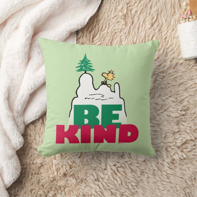 Jordnötter | Snoopy & Woodstock Be-sort Kudde (Filt)