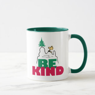 Jordnötter   Snoopy & Woodstock Be-sort Mugg