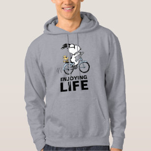 Jordnötter Snoopy & Woodstock Bicycle Hoodie