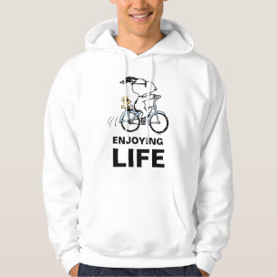 Jordnötter Snoopy & Woodstock Bicycle Hoodie
