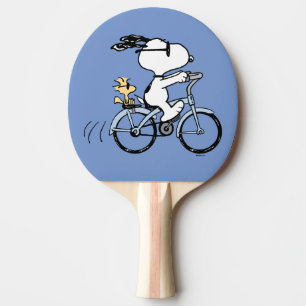 Jordnötter   Snoopy & Woodstock Bicycle Pingisracket