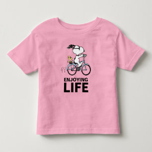 Jordnötter   Snoopy & Woodstock Bicycle T Shirt