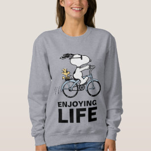 Jordnötter   Snoopy & Woodstock Bicycle T Shirt