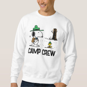 Jordnötter Snoopy & Woodstock Camping Lång Ärmad Tröja