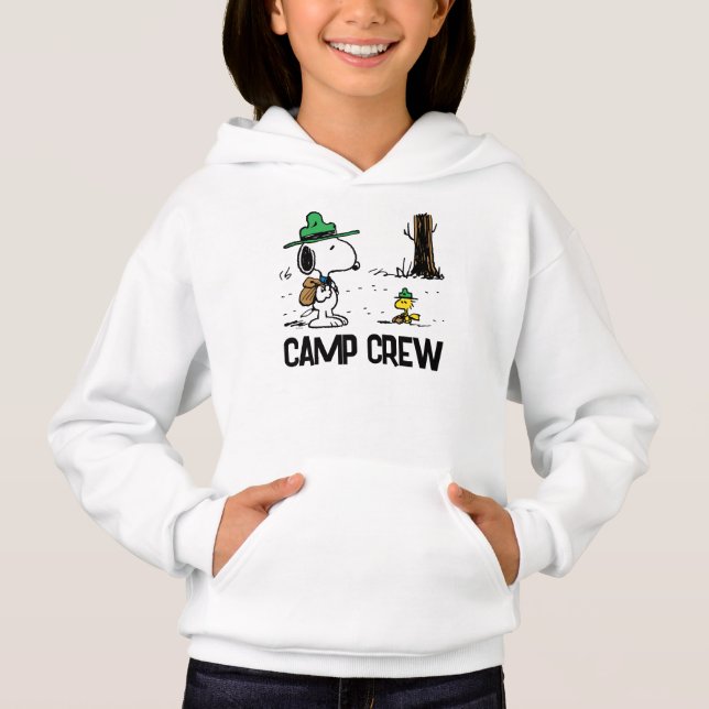Jordnötter | Snoopy & Woodstock Camping T Shirt (Framsida)