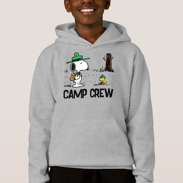 Jordnötter | Snoopy & Woodstock Camping T Shirt (Framsida)