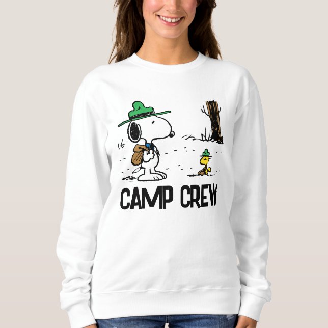 Jordnötter | Snoopy & Woodstock Camping T Shirt (Framsida)