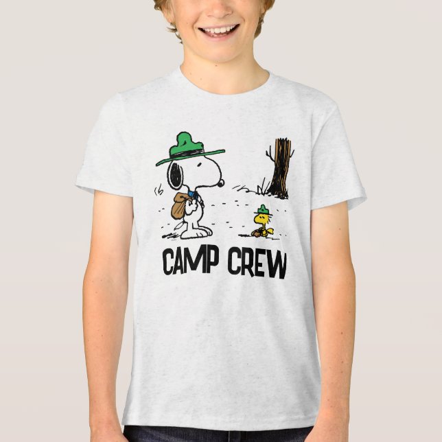 Jordnötter | Snoopy & Woodstock Camping T Shirt (Framsida)
