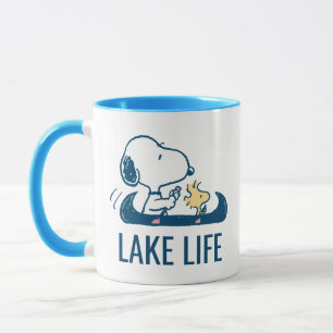 Jordnötter Snoopy & Woodstock Canoe Mugg