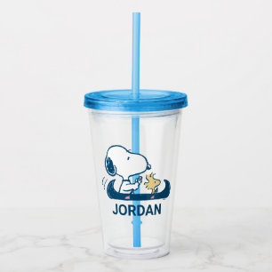 Jordnötter   Snoopy & Woodstock Canoe Take Away Mugg