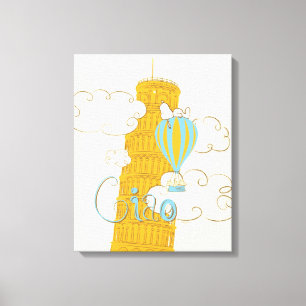 Jordnötter   Snoopy & Woodstock Ciao Canvastryck