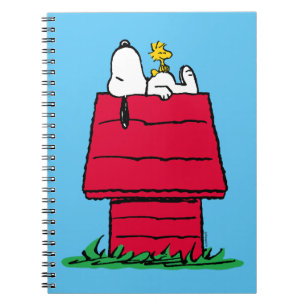 Jordnötter   Snoopy & Woodstock Doghouse Anteckningsbok
