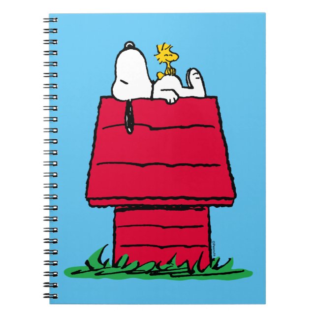 Jordnötter | Snoopy & Woodstock Doghouse Anteckningsbok (Framsidan)