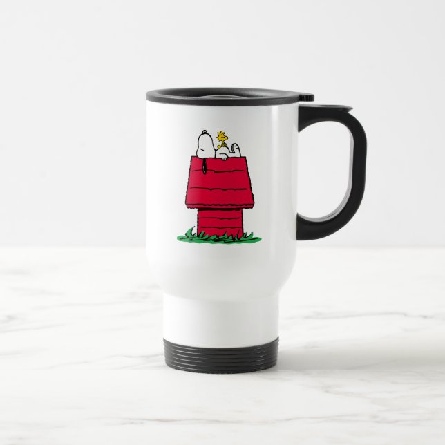 Jordnötter | Snoopy & Woodstock Doghouse Resemugg (Höger)