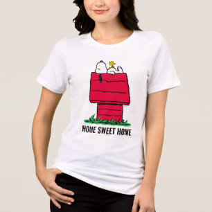 Jordnötter   Snoopy & Woodstock Doghouse T Shirt