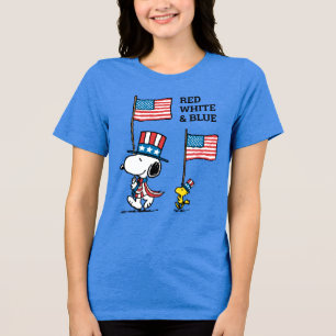 Jordnötter Snoopy & Woodstock farbror Sams T Shirt