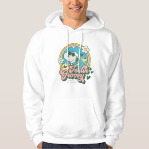 Jordnötter Snoopy & Woodstock Feelin'Groovy Hoodie