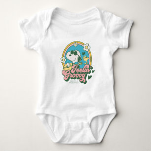 Jordnötter   Snoopy & Woodstock Feelin'Groovy T Shirt