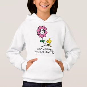 Jordnötter Snoopy & Woodstock Flower T Shirt