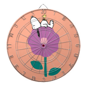 Jordnötter Snoopy & Woodstock Flower Whistle Darttavla