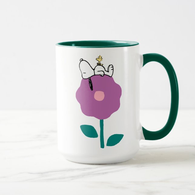 Jordnötter | Snoopy & Woodstock Flower Whistle Mugg (Höger)