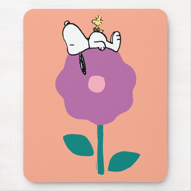Jordnötter | Snoopy & Woodstock Flower Whistle Musmatta (Framsidan)